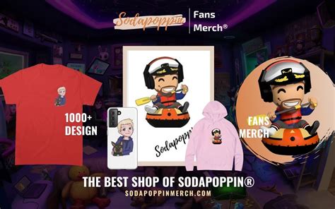 sodapopin|sodapoppin store.